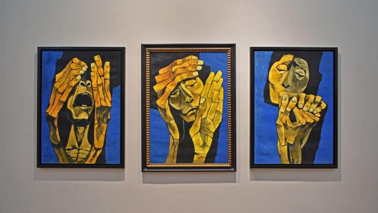 The Works Of Oswaldo Guayasam N Galeria Duque Arango