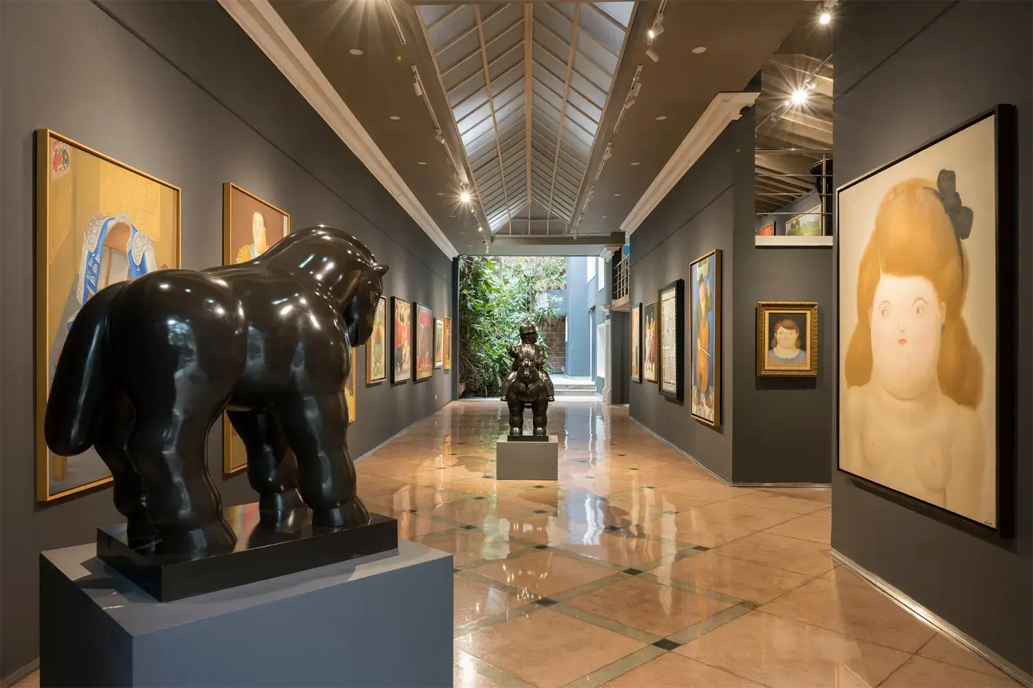 exhibition Fernando Botero more than volume Galeria Duque Arango img1