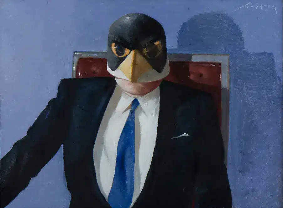 The artistic style of Julio Larraz