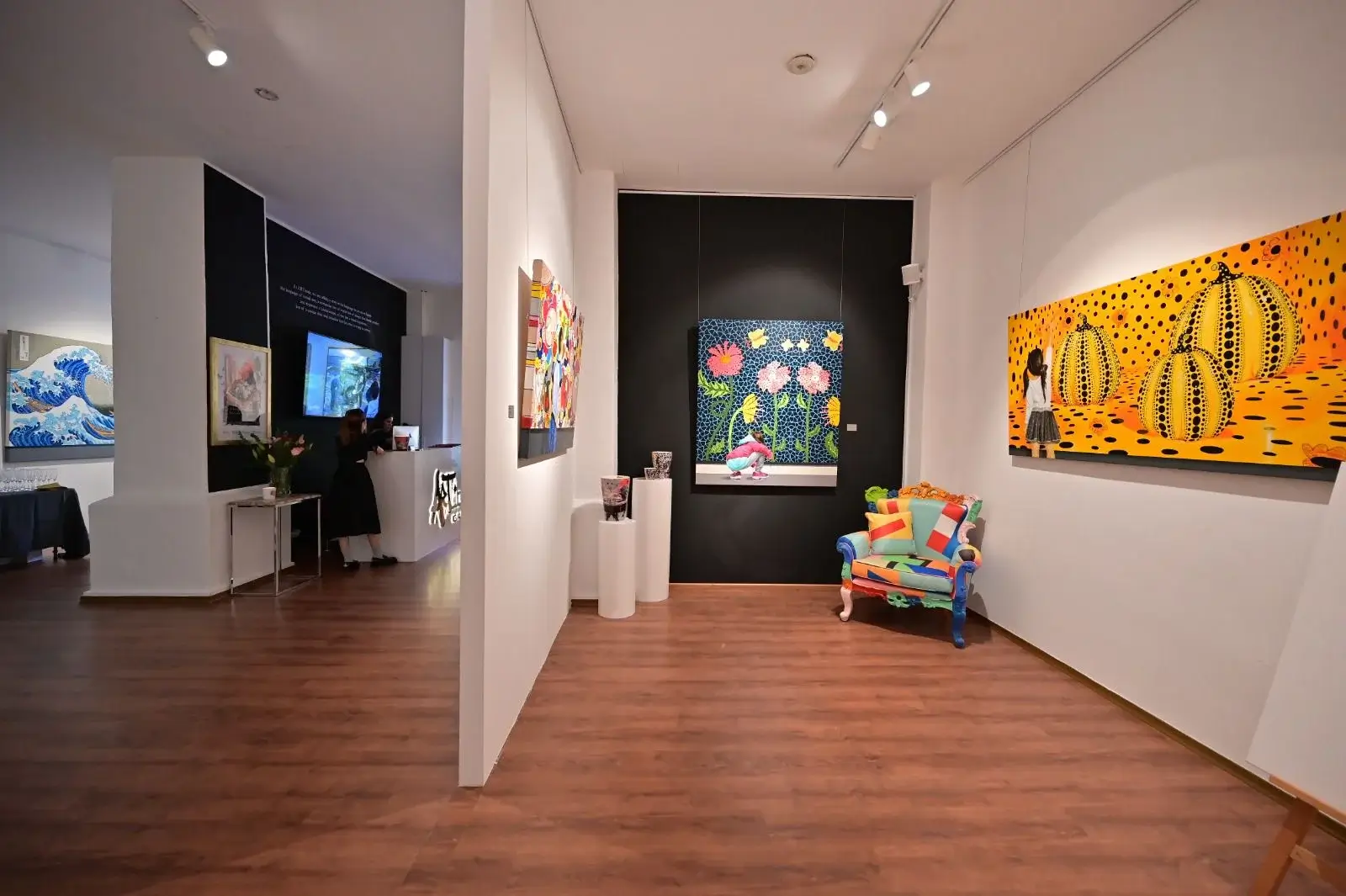 Exposición del artista Javier Caraballo en Singapur, 2023. |Galería Duque Arango