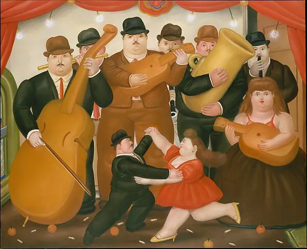 Fernando Botero, Dancing in Colombia | Galería Duque Arango