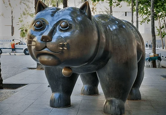 El Gato de Botero | Galería Duque Arango