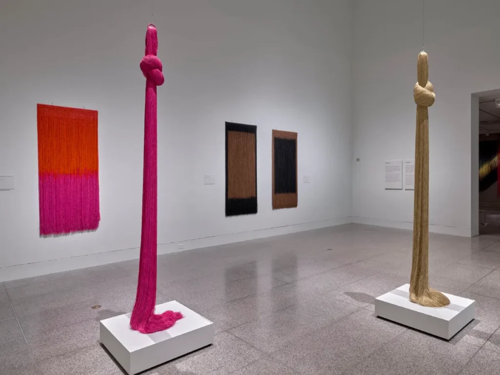 Olga de Amaral, to weave a rock | Galería Duque Arango