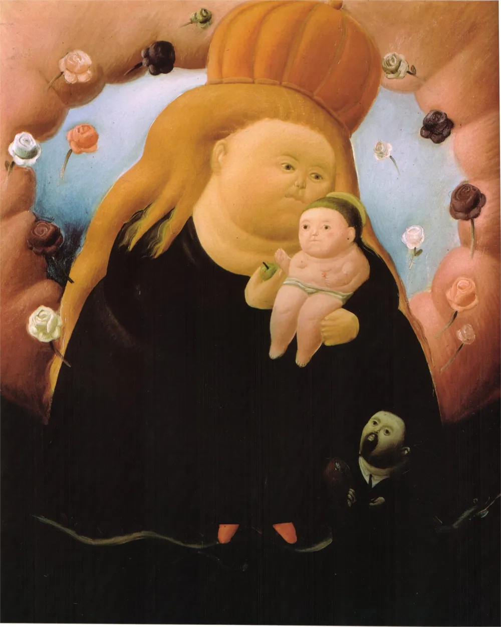 Fernando Botero, Notre Dame de Nueva York, 1966 | Galería Duque Arango