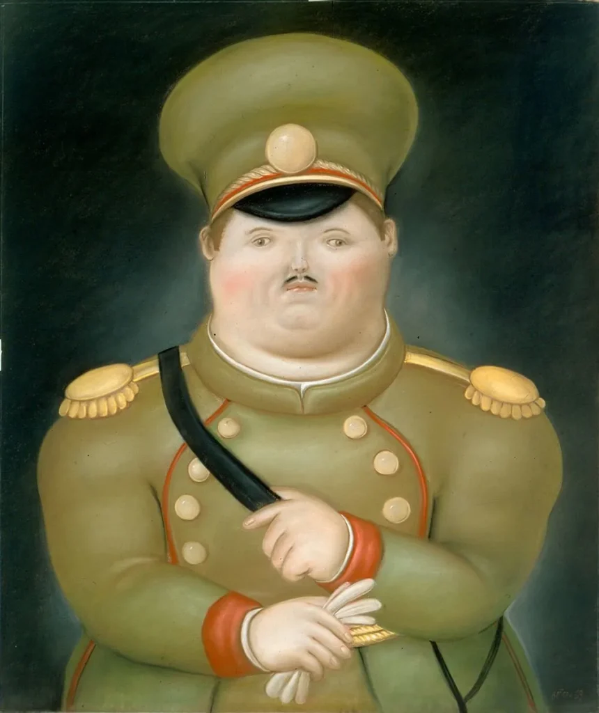 Fernando Botero - Capitán | Galería Duque Arango