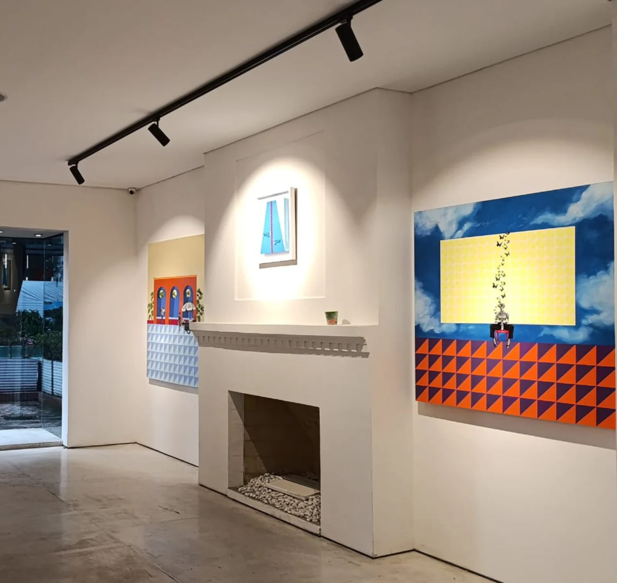 3 Fotos de la exhibición_ Cartografías de la materia en Galería Duque Arango 2025