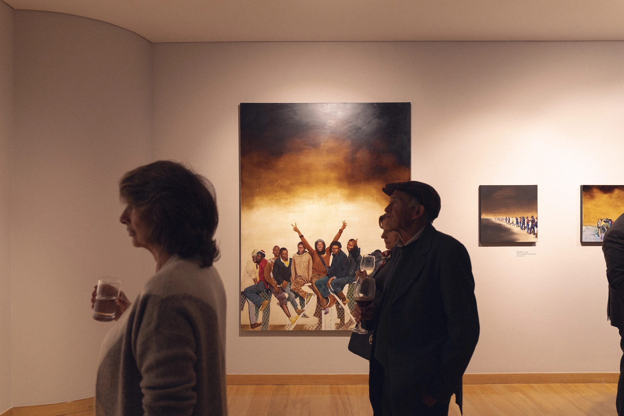 Obras de Sair Garcia en el Club El Nogal