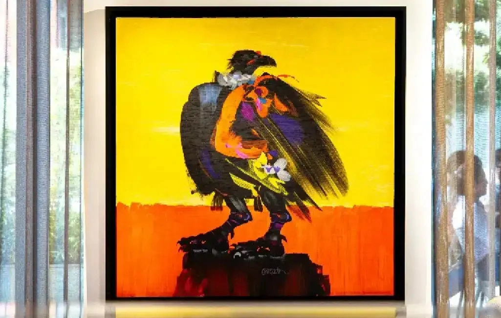 Obregon en barranquilla Obra en exposicion de Alejandro Obregon