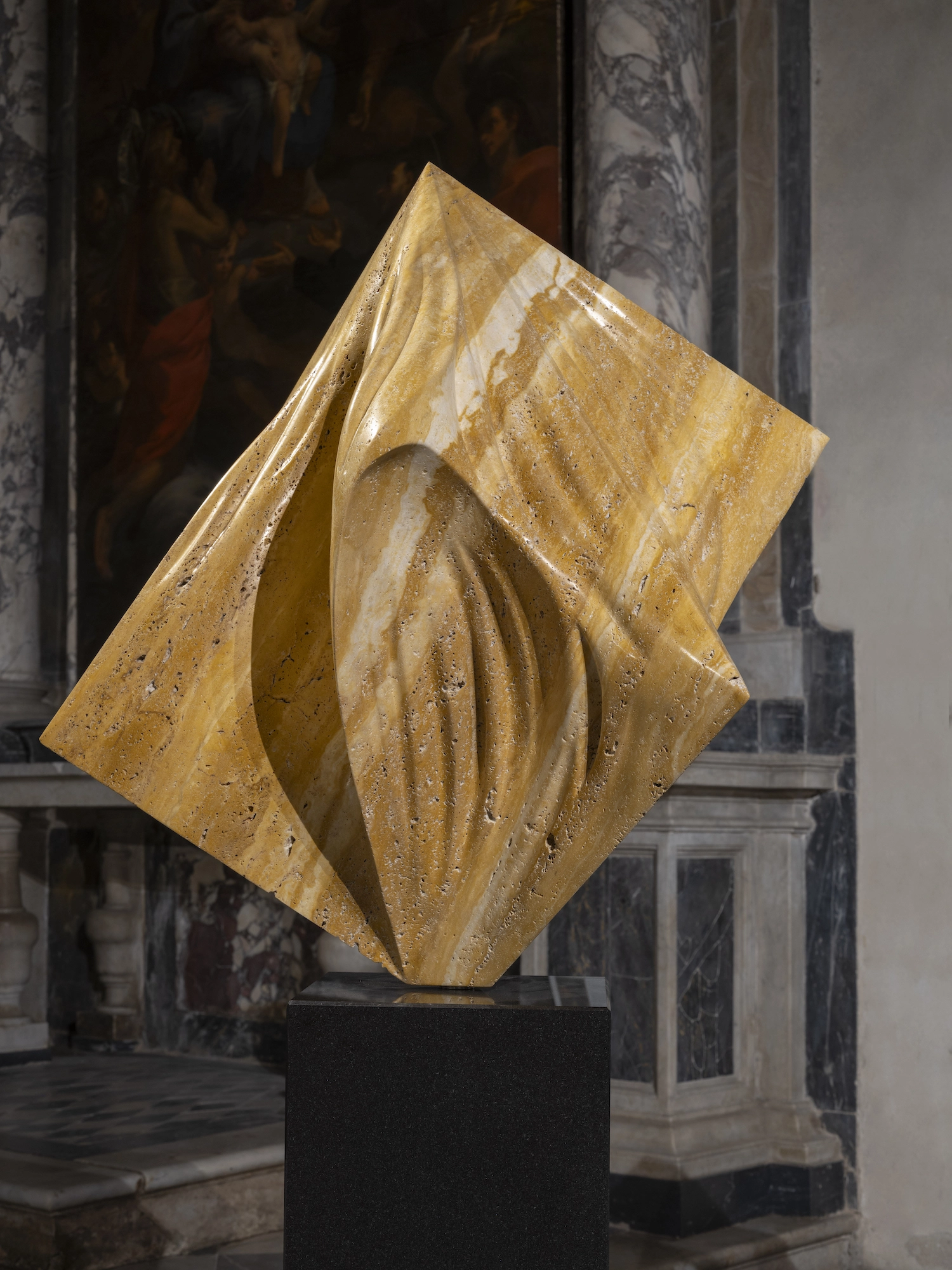 Obras de gustavo velez en pietrasanta italia para la exposicion le-dimensioni-dellequilibrio6