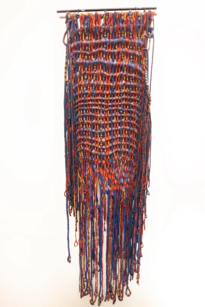 Estructura en rojo y azul, 1971